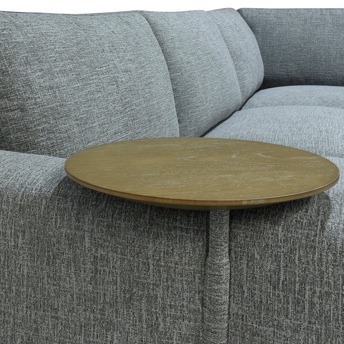 Donovan Upholstered Sectional - Gray
