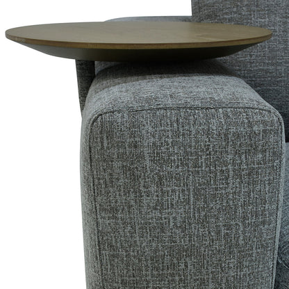 Donovan Upholstered Sectional - Gray