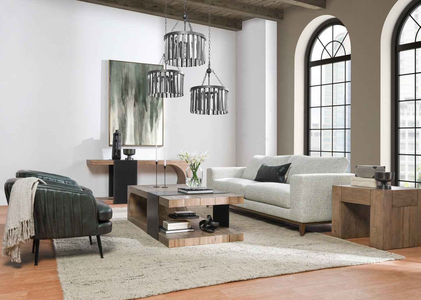 Donovan Upholstered Sofa - Sand