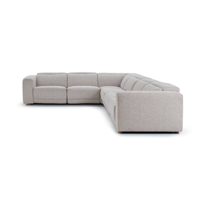 Knoxville 6pc Power Recliner Sectional - Gray