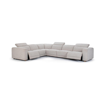 Knoxville 6pc Power Recliner Sectional - Gray