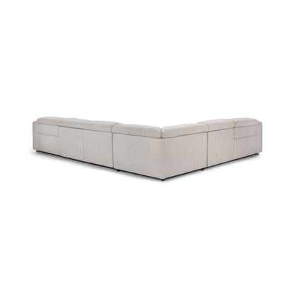Knoxville 6pc Power Recliner Sectional - Gray