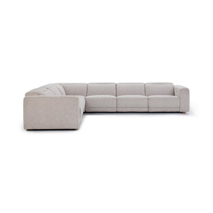 Knoxville 6pc Power Recliner Sectional - Gray