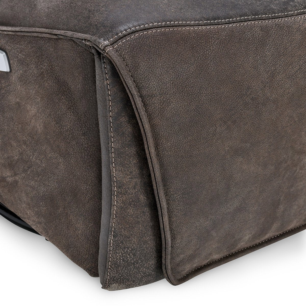Paige Leather Swivel Power Recliner