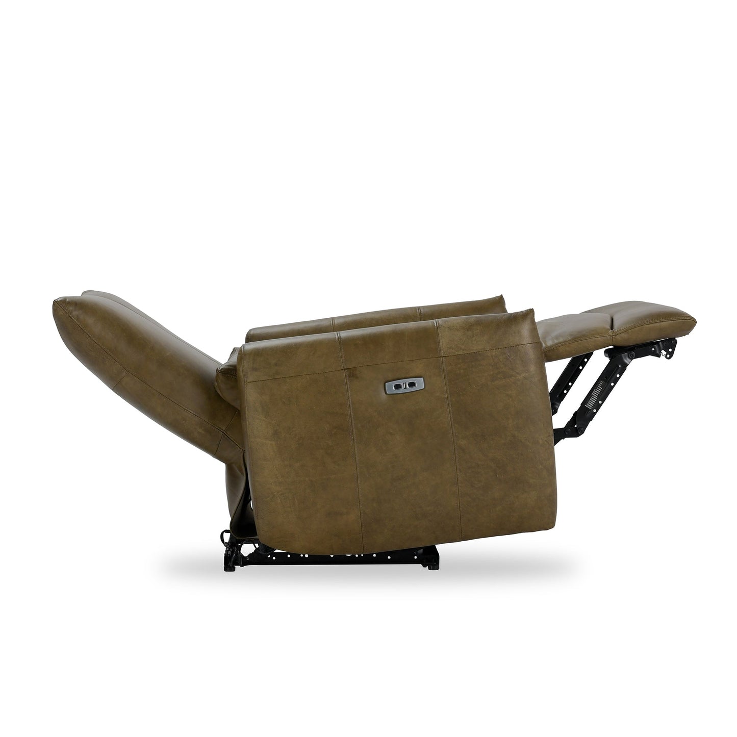 Thaya Leather Power Recliner - Earth Brown
