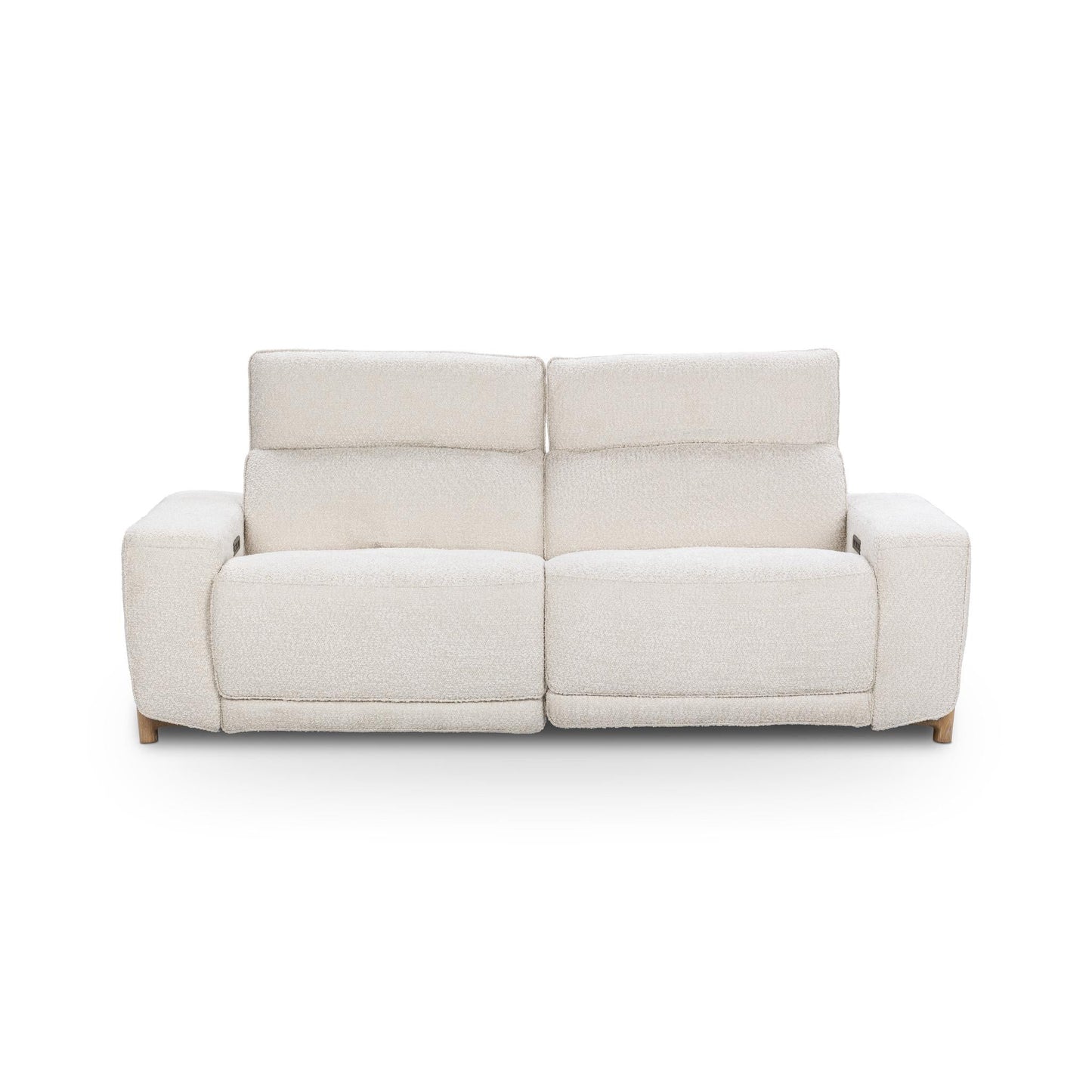 Darrow Upholstered Power Recliner Sofa - Ivory