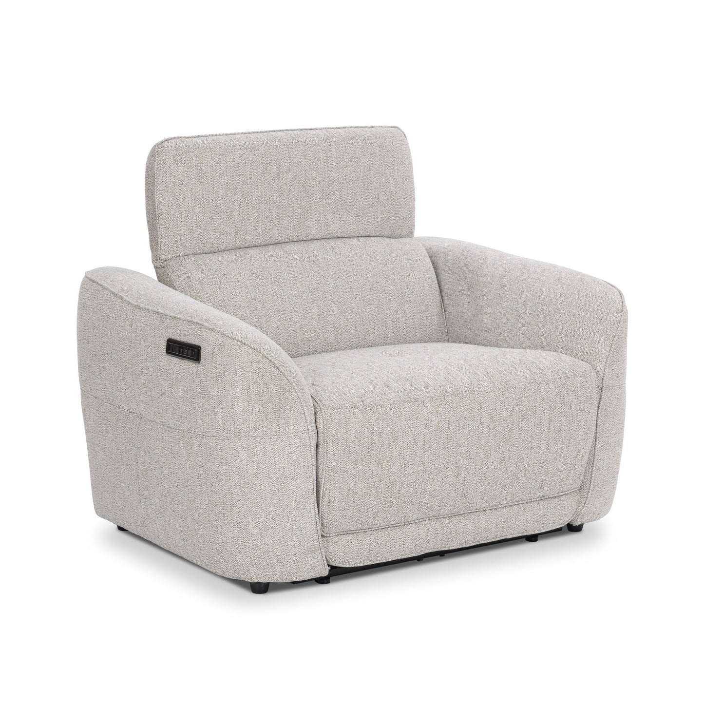Ostend Upholstered Power Recliner Chair - Gray