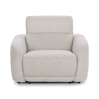 Ostend Upholstered Power Recliner Chair - Gray
