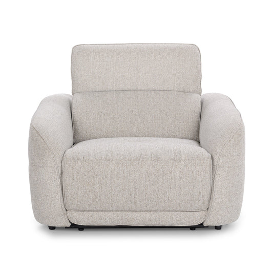 Ostend Upholstered Power Recliner Chair - Gray
