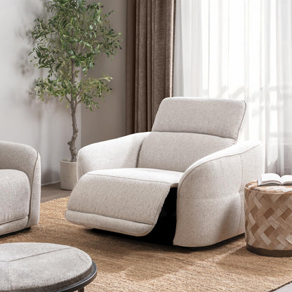 Ostend Upholstered Power Recliner Chair - Gray