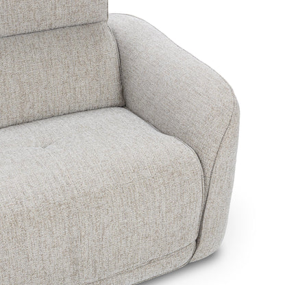Ostend Upholstered Power Recliner Sofa - Gray
