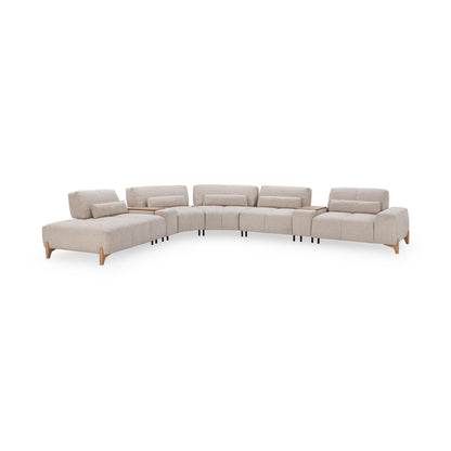 Leah Upholstered Sectional - Wheatstone