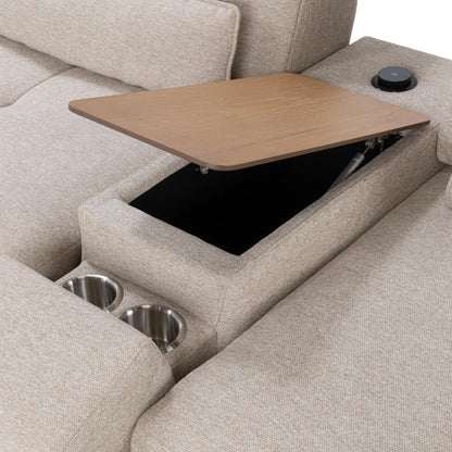 Leah Upholstered Sectional - Wheatstone