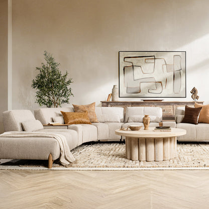 Leah Upholstered Sectional - Wheatstone