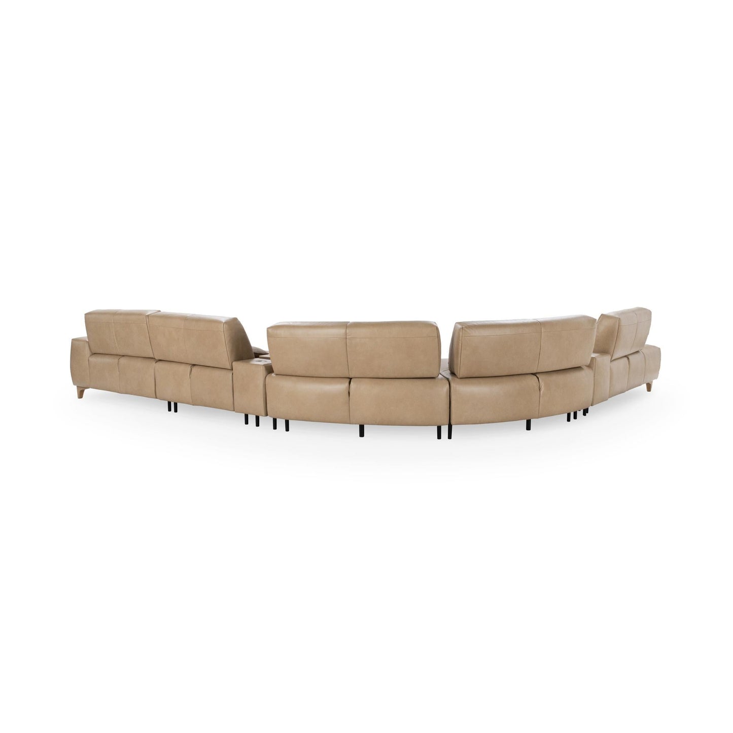 Leah Upholstered  Sectional - Putty
