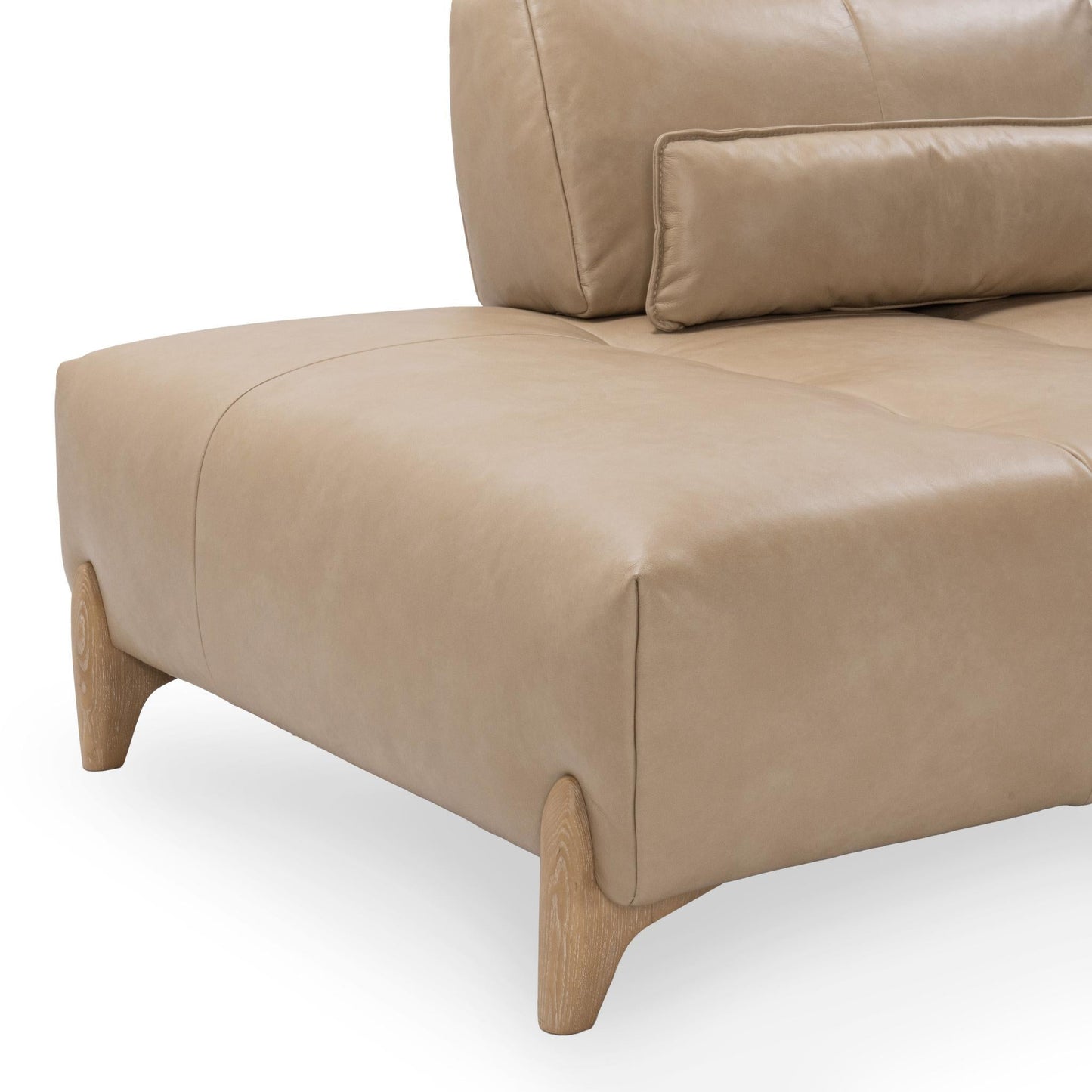 Leah Upholstered  Sectional - Putty