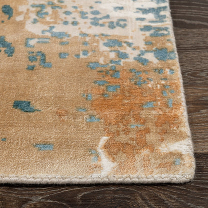 Vienna Distressed Rug - Mineral Blue Multi