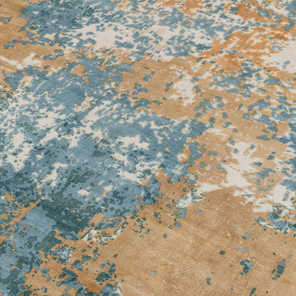 Vienna Distressed Rug - Mineral Blue Multi