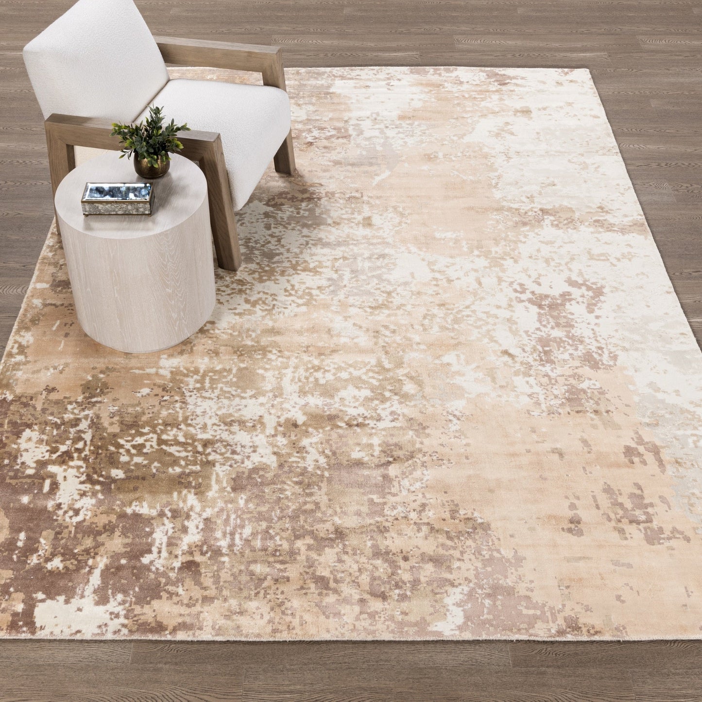 Vienna Distressed Rug - Ginger Multi