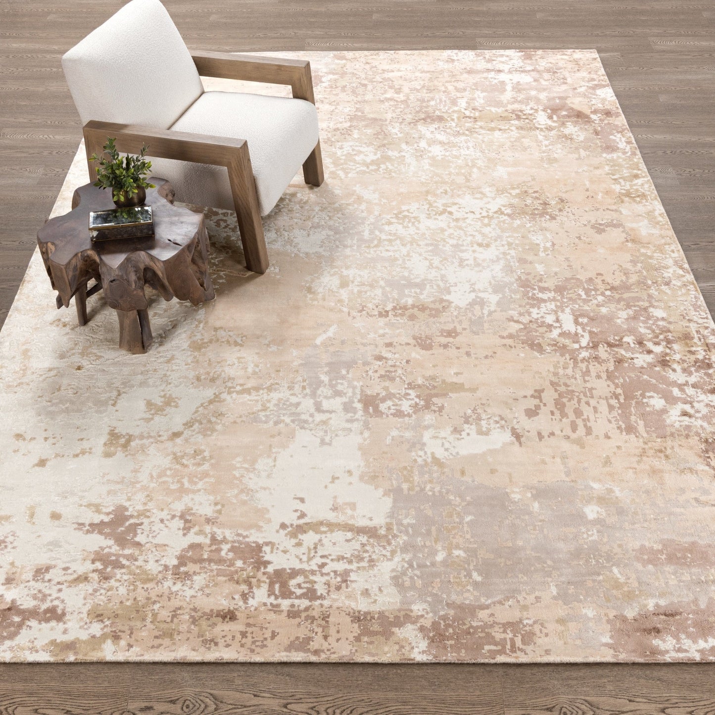Vienna Distressed Rug - Ginger Multi