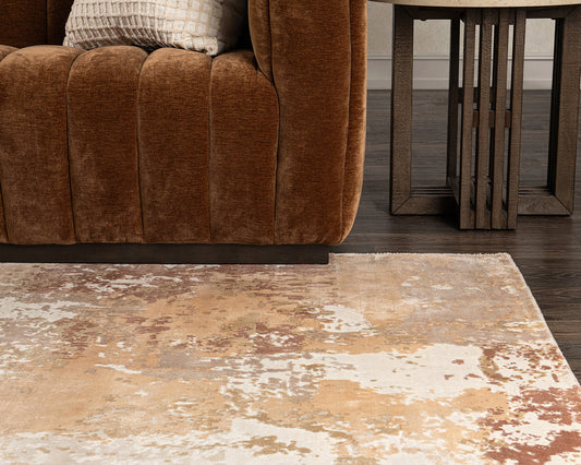 Vienna Distressed Rug - Ginger Multi
