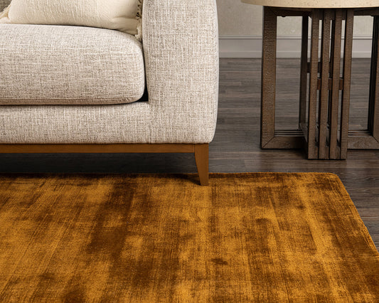 Berlin Distressed Rug - Vintage Gold