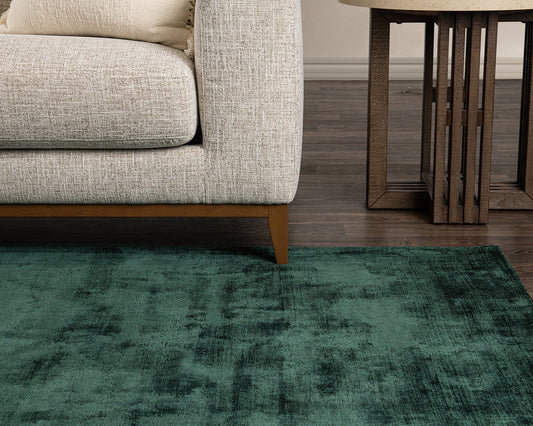 Berlin Distressed Rug - Emerald