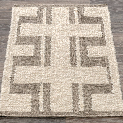 Kavala Rug - Charcoal/Ivory