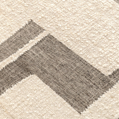 Kavala Rug - Charcoal/Ivory