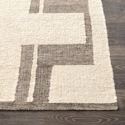 Kavala Rug - Charcoal/Ivory