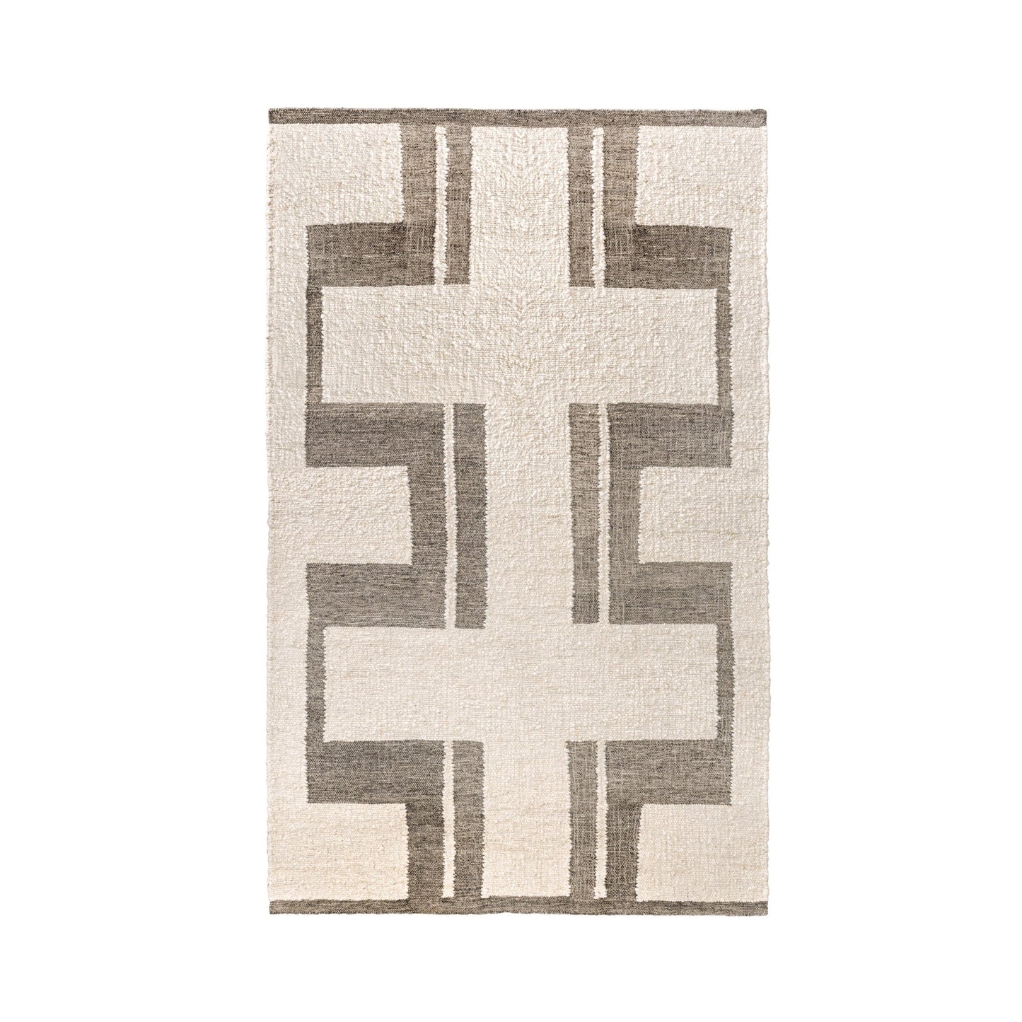 Kavala Rug - Charcoal/Ivory