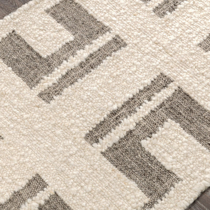 Kavala Rug - Charcoal/Ivory
