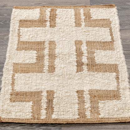 Kavala Rug - Natural/Ivory
