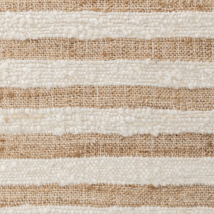 Rhodes Stripe Rug - Natural/Ivory
