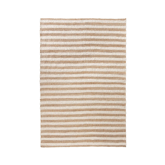 Rhodes Stripe Rug - Natural/Ivory