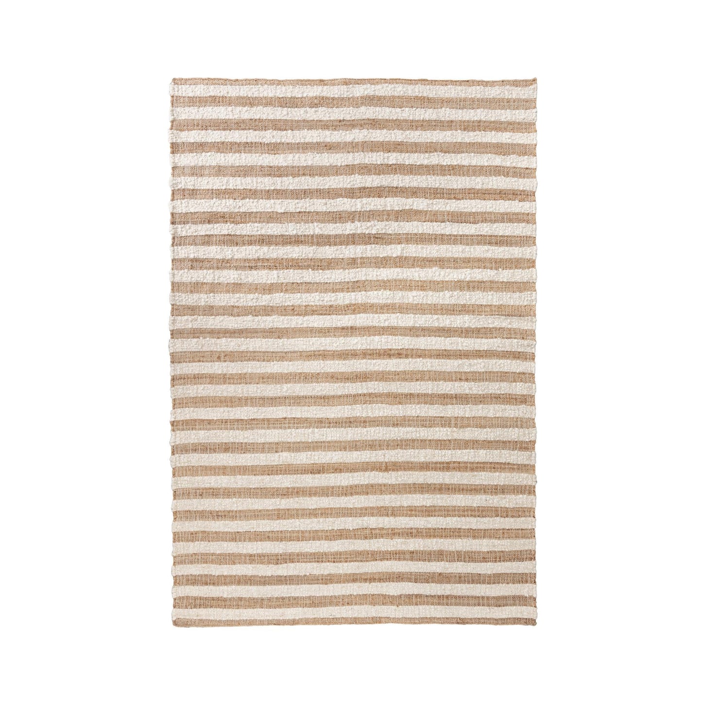 Rhodes Stripe Rug - Natural/Ivory