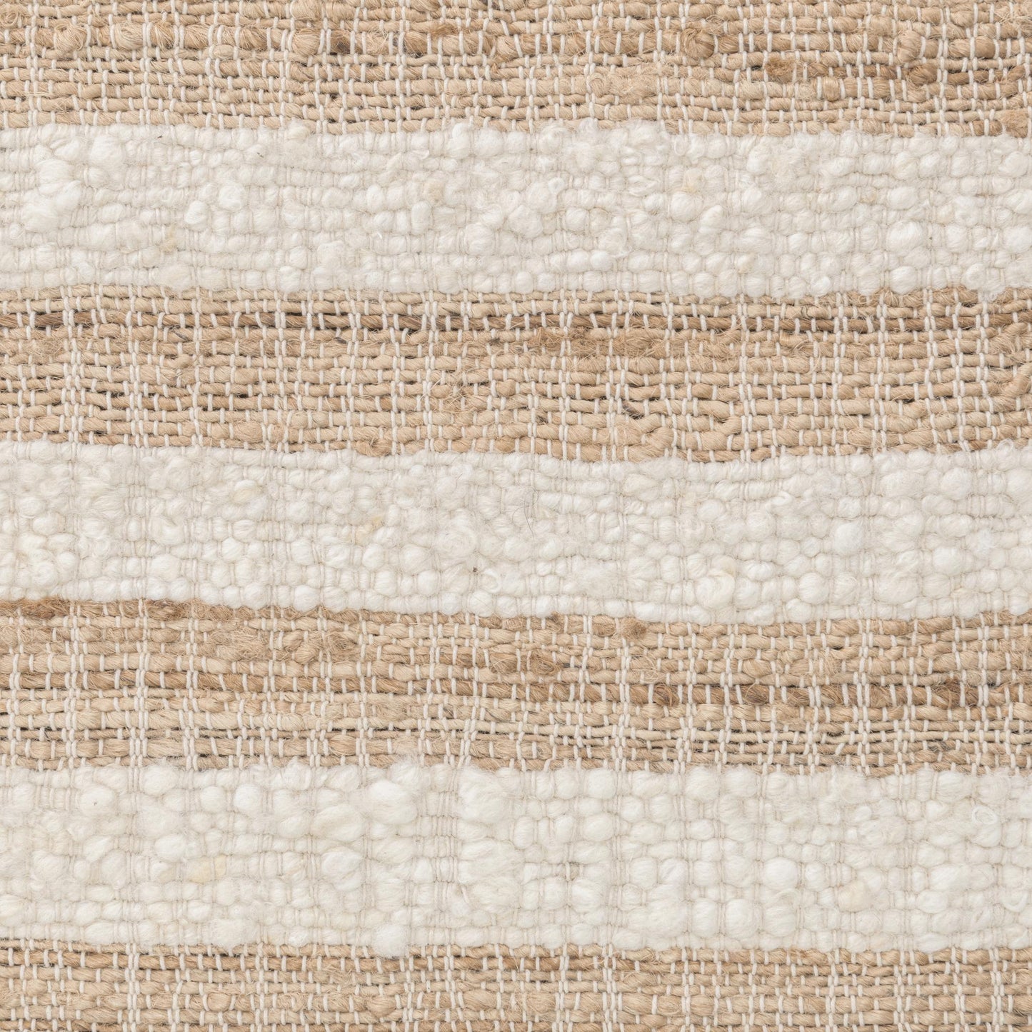 Rhodes Stripe Rug - Natural/Ivory