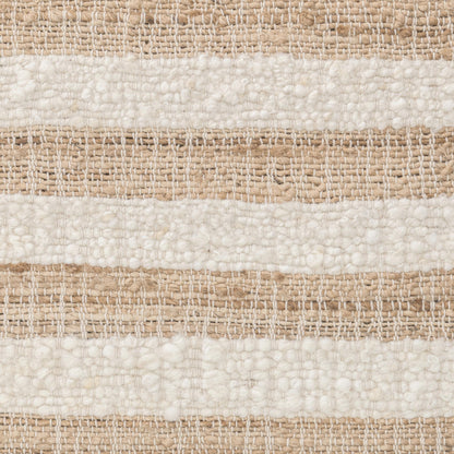 Rhodes Stripe Rug - Natural/Ivory