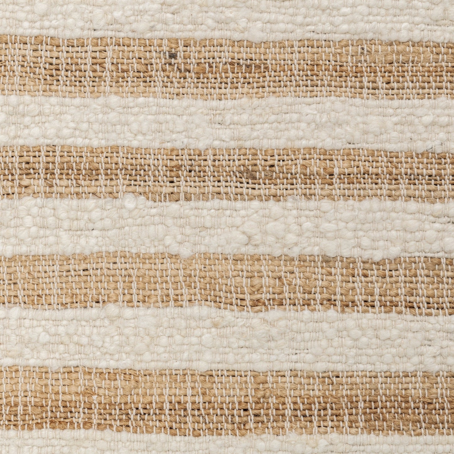 Rhodes Stripe Rug - Natural/Ivory