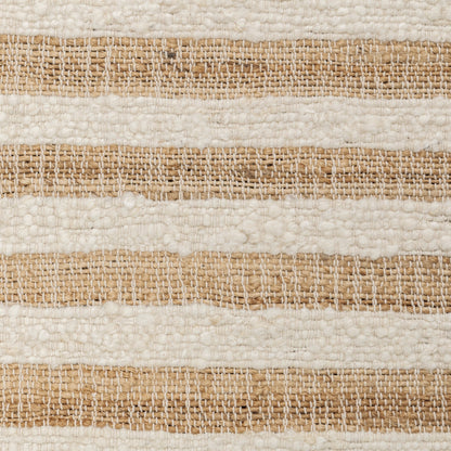 Rhodes Stripe Rug - Natural/Ivory