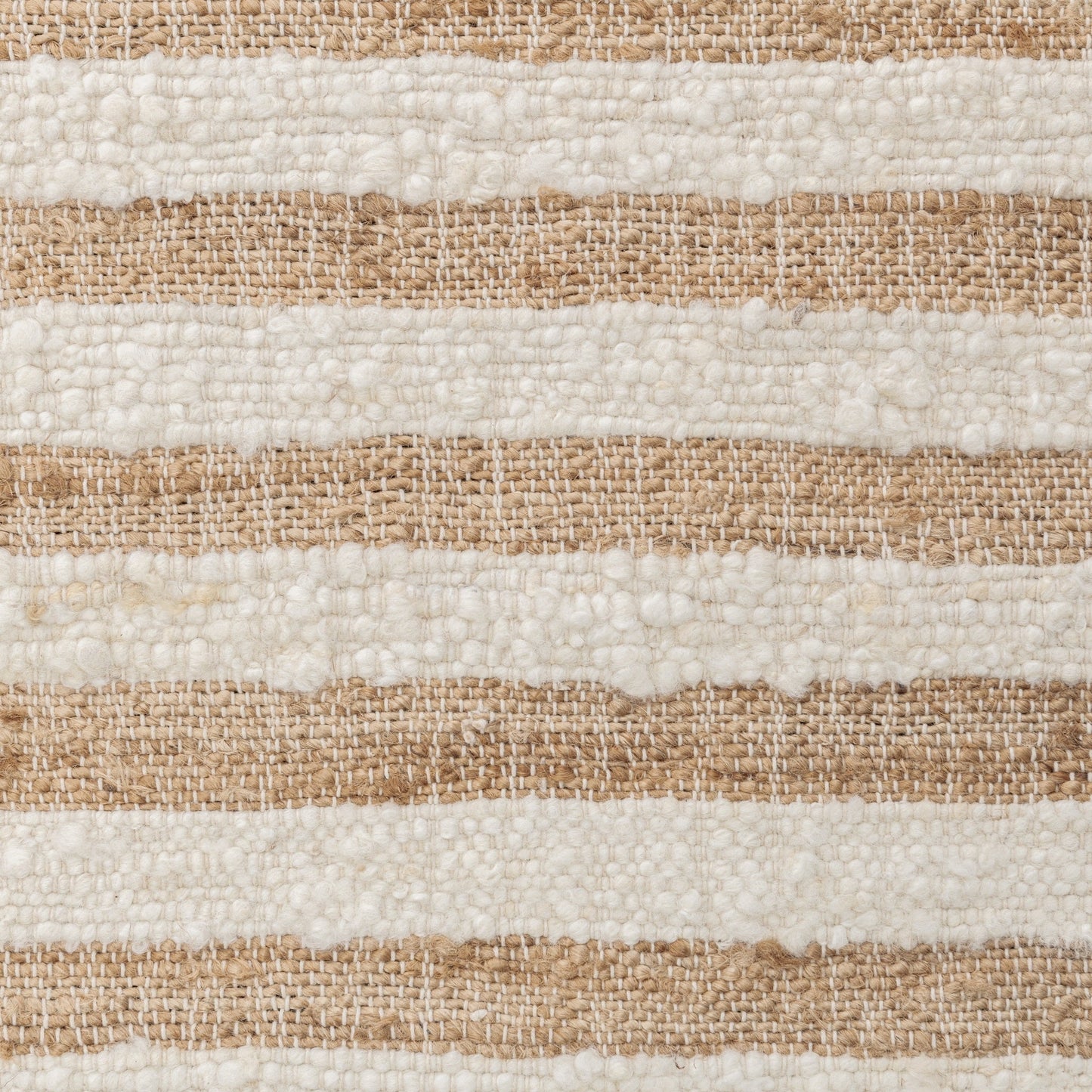 Rhodes Stripe Rug - Natural/Ivory
