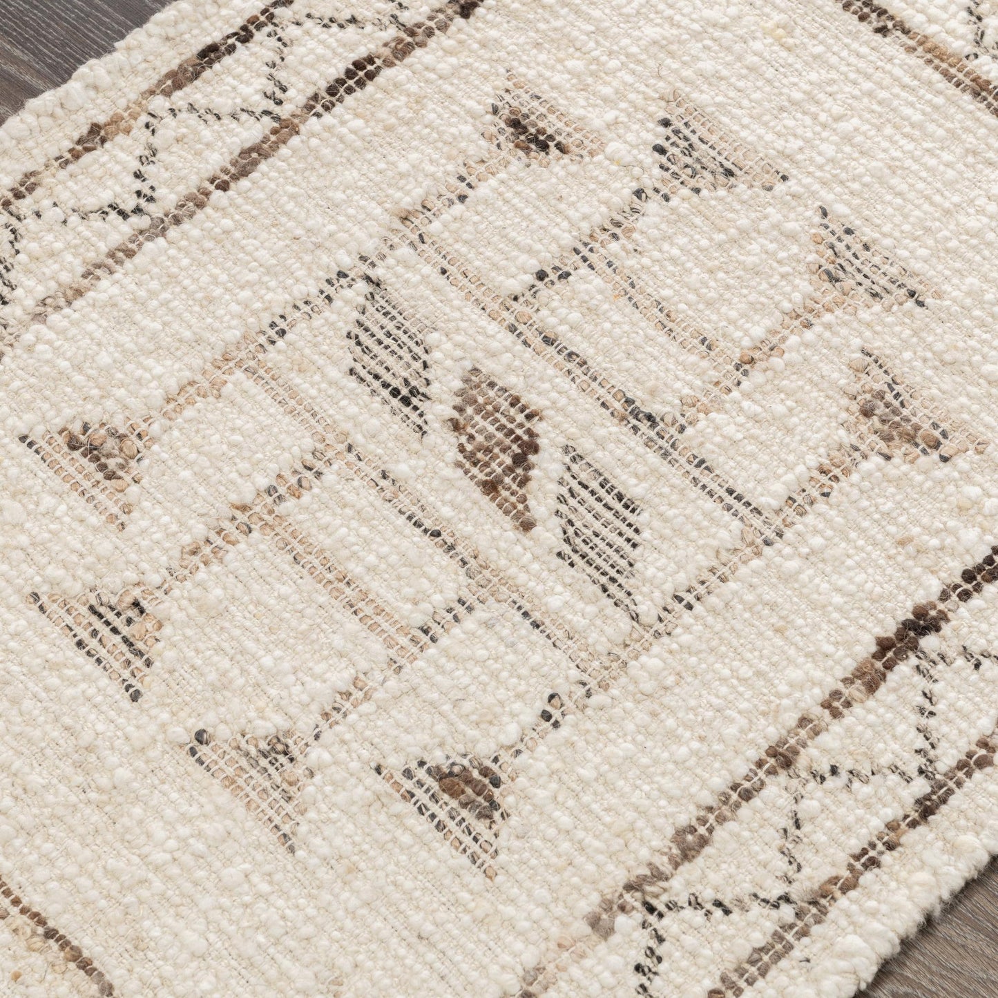 Gazi Rug - Ivory/Brown Multi