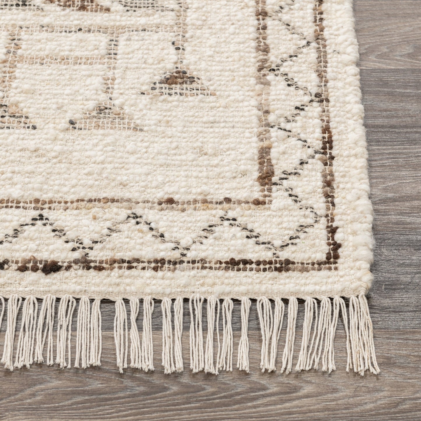Gazi Rug - Ivory/Brown Multi