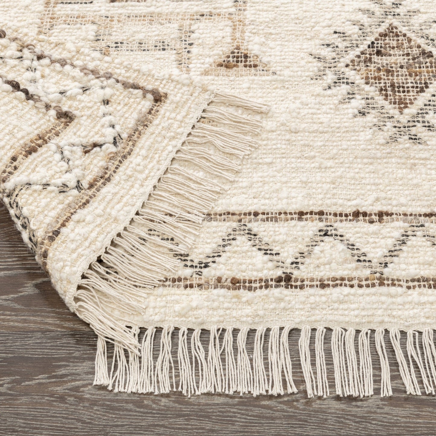 Gazi Rug - Ivory/Brown Multi