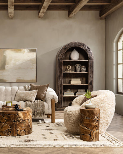 Gazi Rug - Ivory/Brown Multi