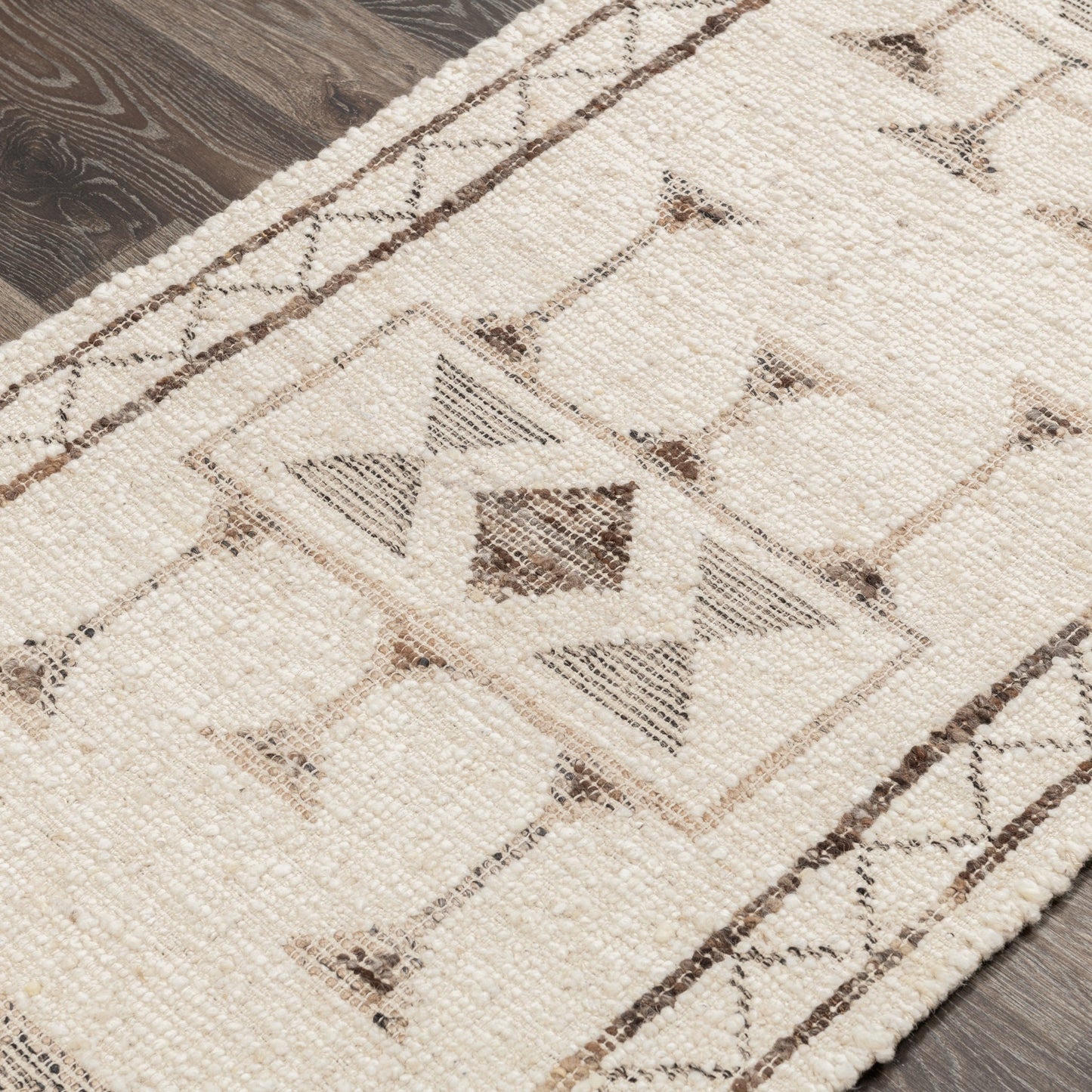 Gazi Rug - Ivory/Brown Multi