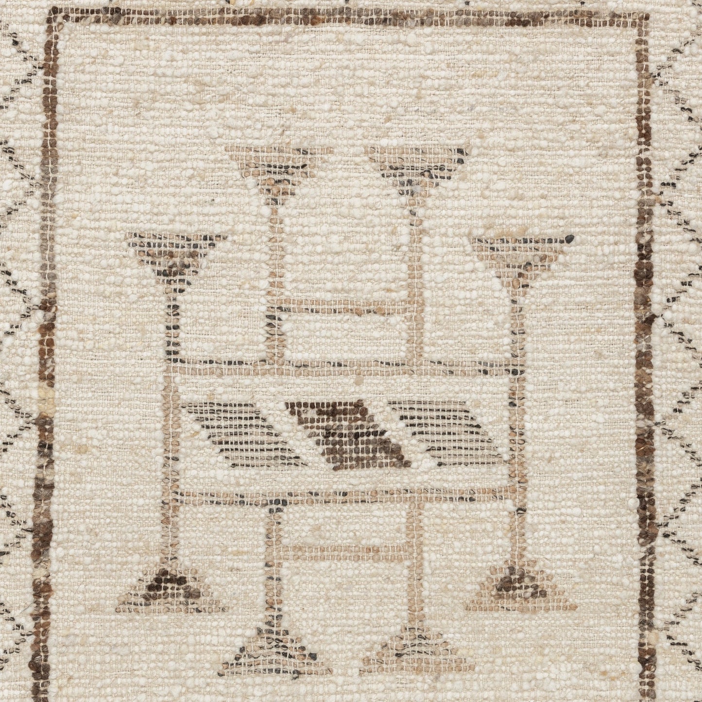 Gazi Rug - Ivory/Brown Multi