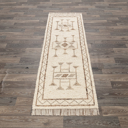 Gazi Rug - Ivory/Brown Multi