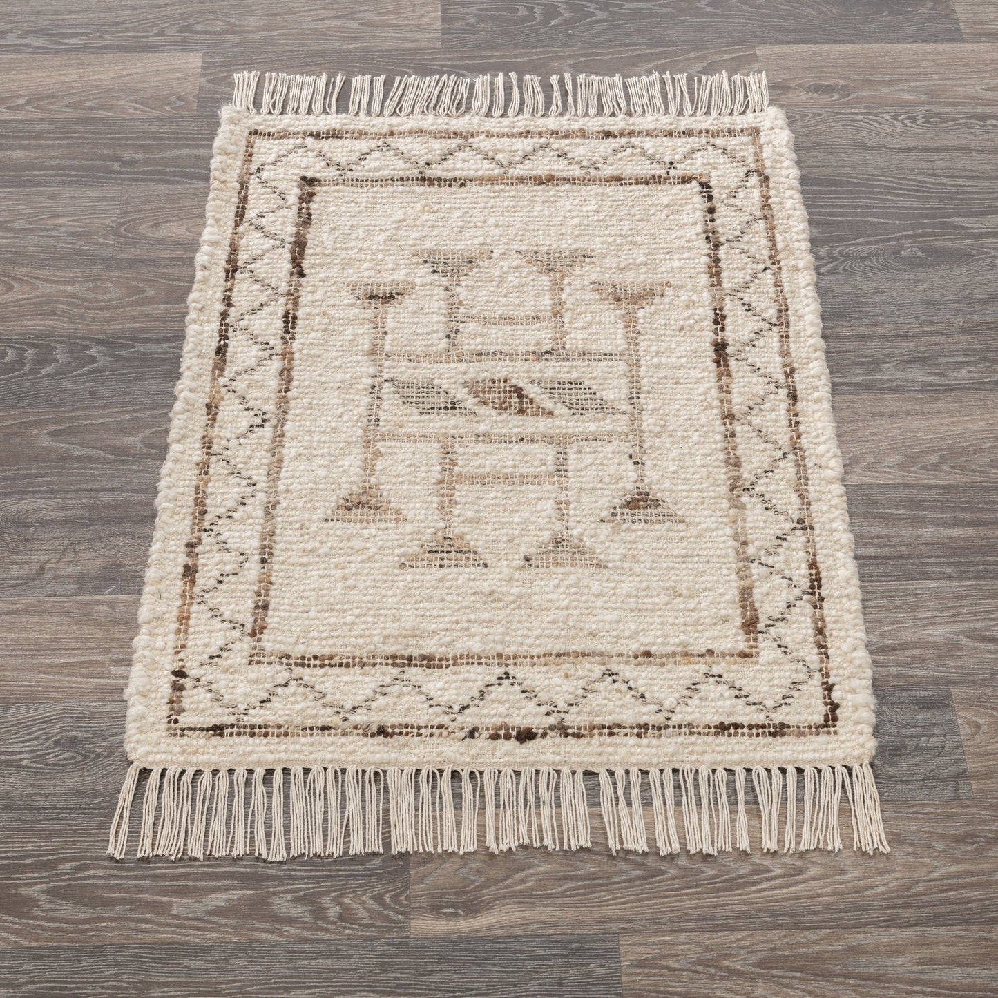 Gazi Rug - Ivory/Brown Multi