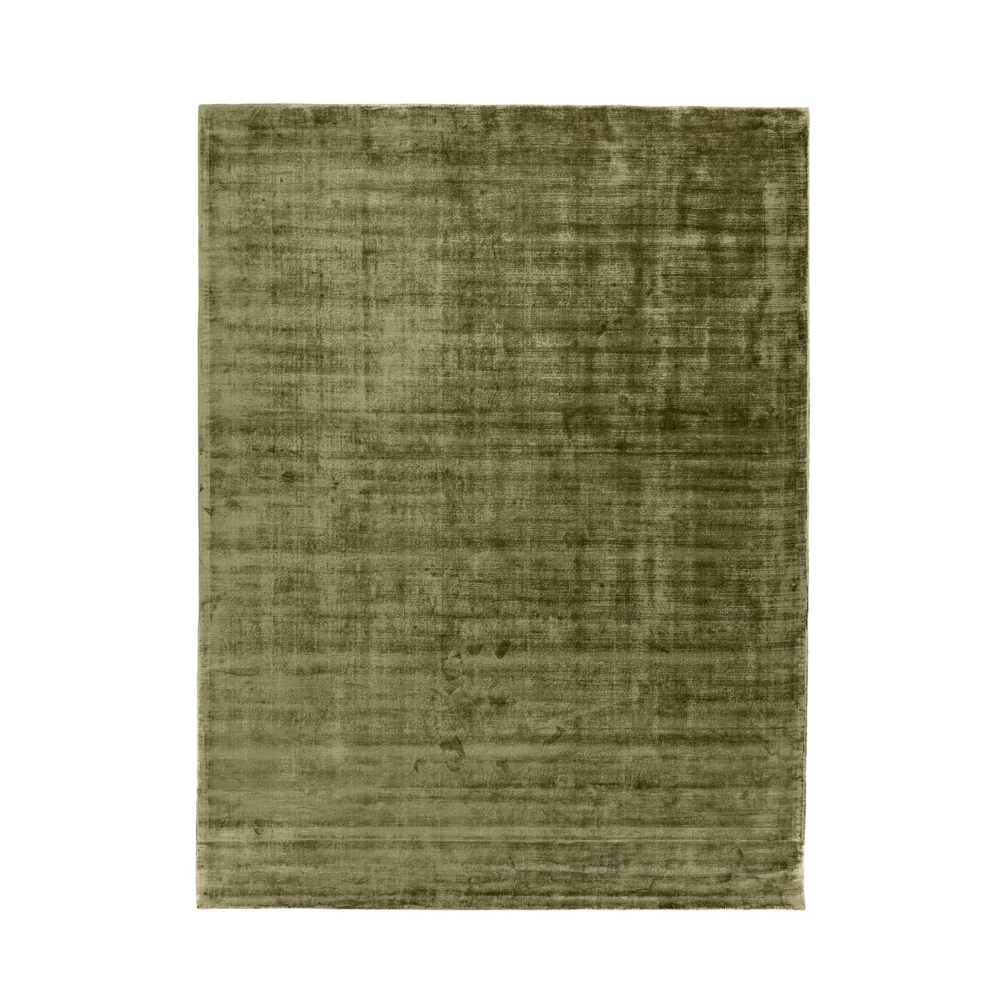 Berlin Distressed Rug - Olive Green